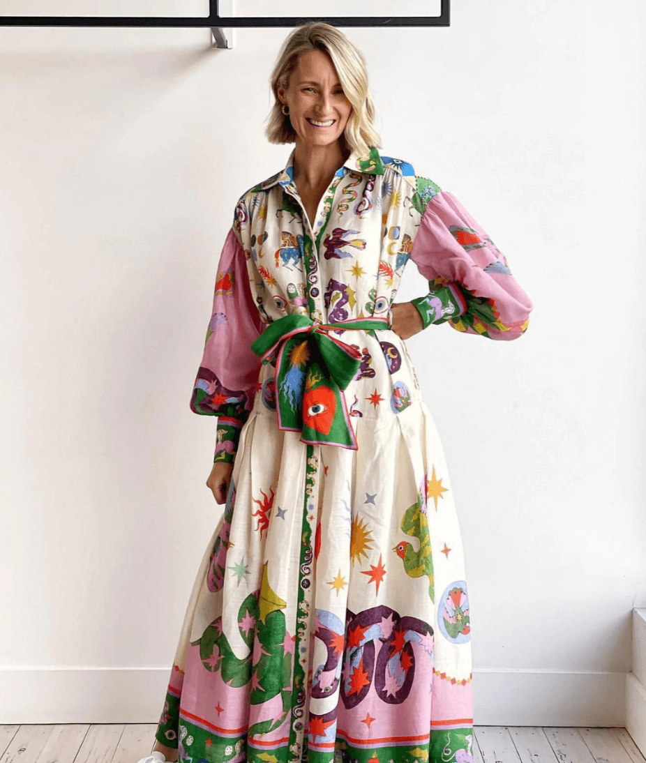 Dorthe™ | Elegantes Maxikleid aus Italien