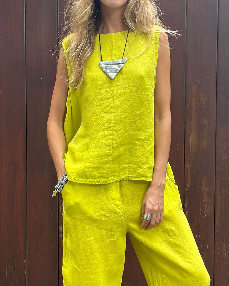 Zenneth - Lässiges Zweiteiliges Set