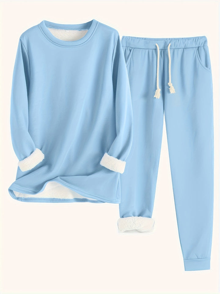 Riley™ - Gemütliches Fleece-Lounge-Set