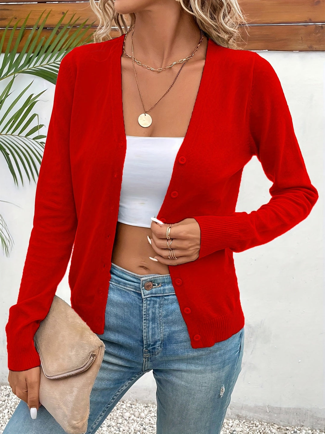 Odele™ - Anmutiger Minimalistischer Cardigan