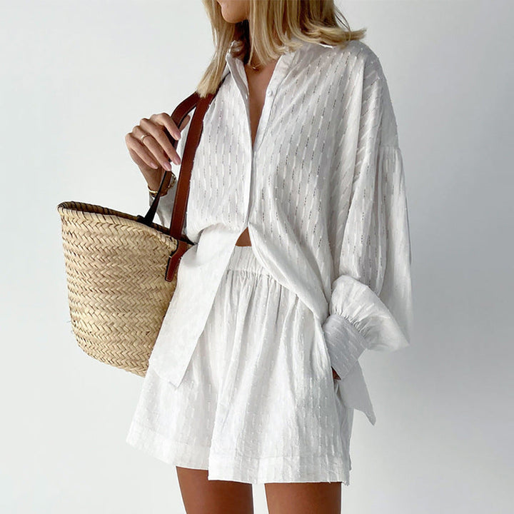 Elizabeth™ - Luftiges Shirt- und Shorts-Set