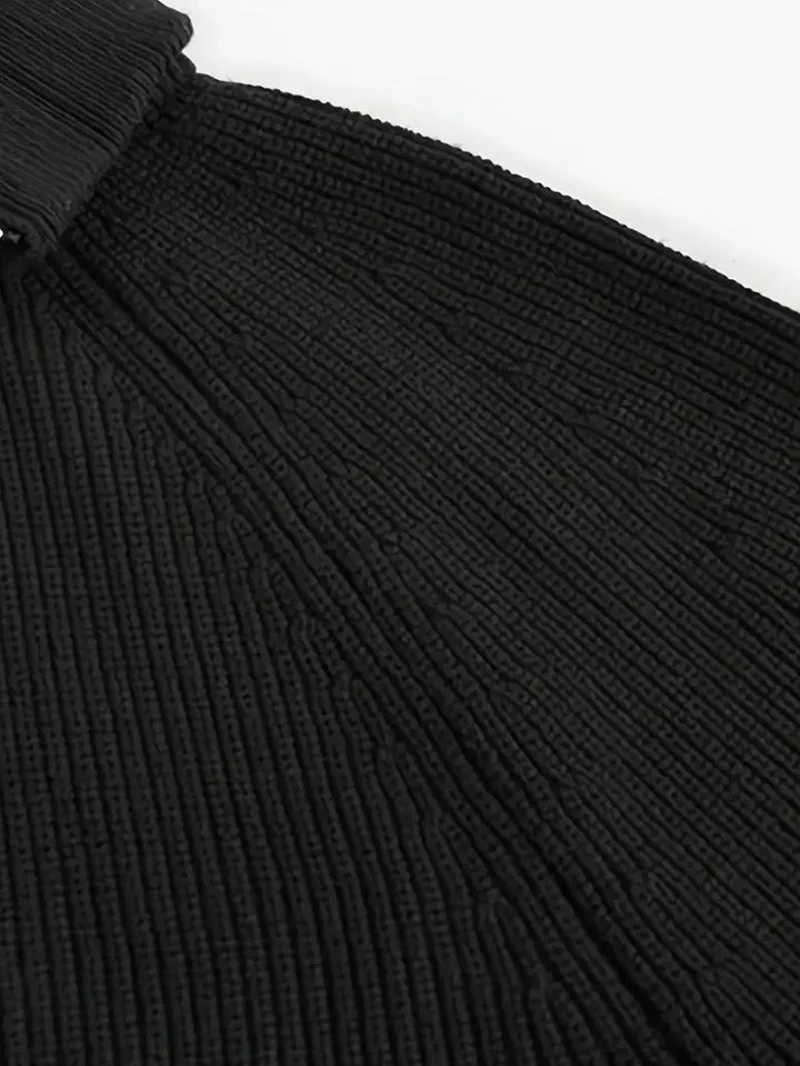 Brit & Boho™️ | Ethan Klassischer Strick-Zipper