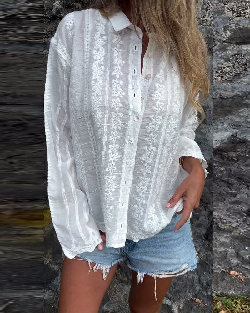 Kathlyn™ - Knopf-Poloshirt