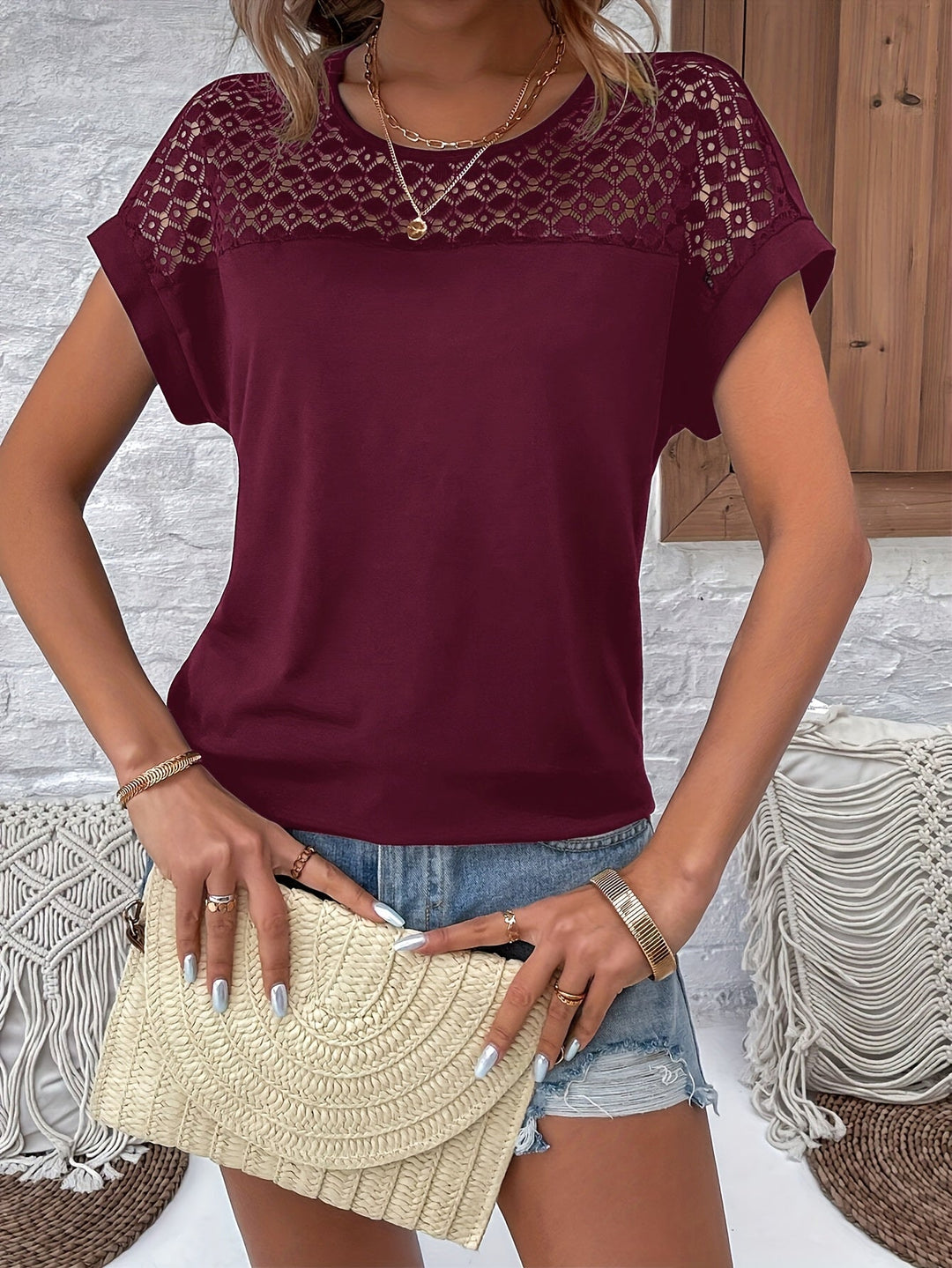 Olivia™ - Stilvolles Batwing T-Shirt