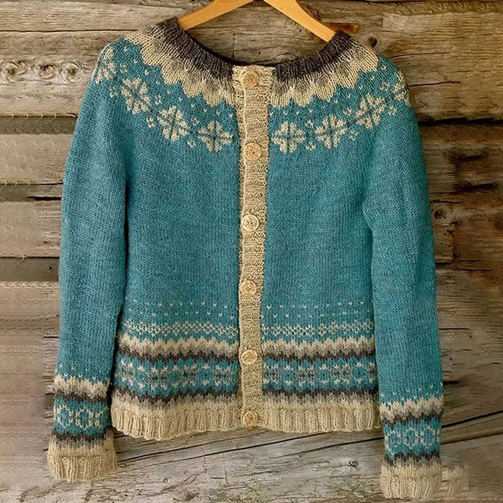 Allaira | Vintage Isländischer Cardigan