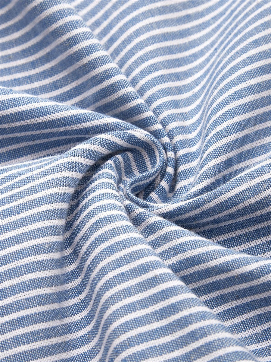 Wanda™ - Gestreiftes Midi-Kleid