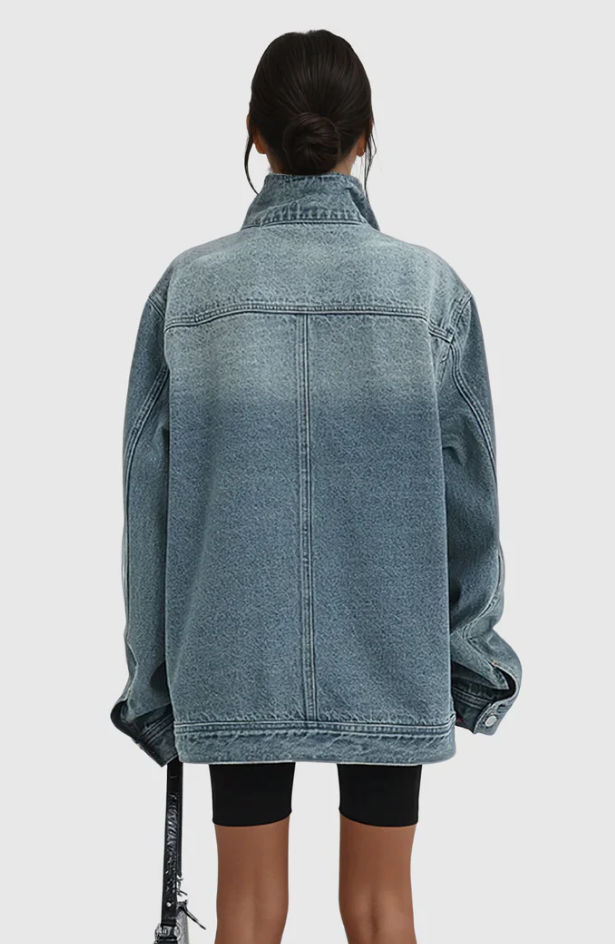 Bella™ - Künstlerische Jeansjacke