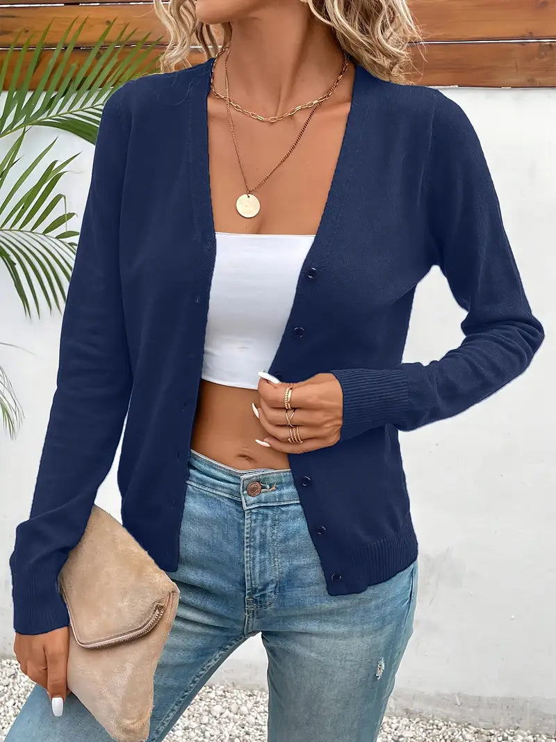 Odele™ - Anmutiger Minimalistischer Cardigan