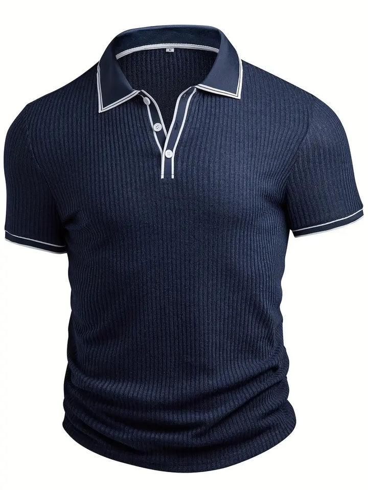 Emilio™ - Herren maßgeschneiderte gerippte Polo