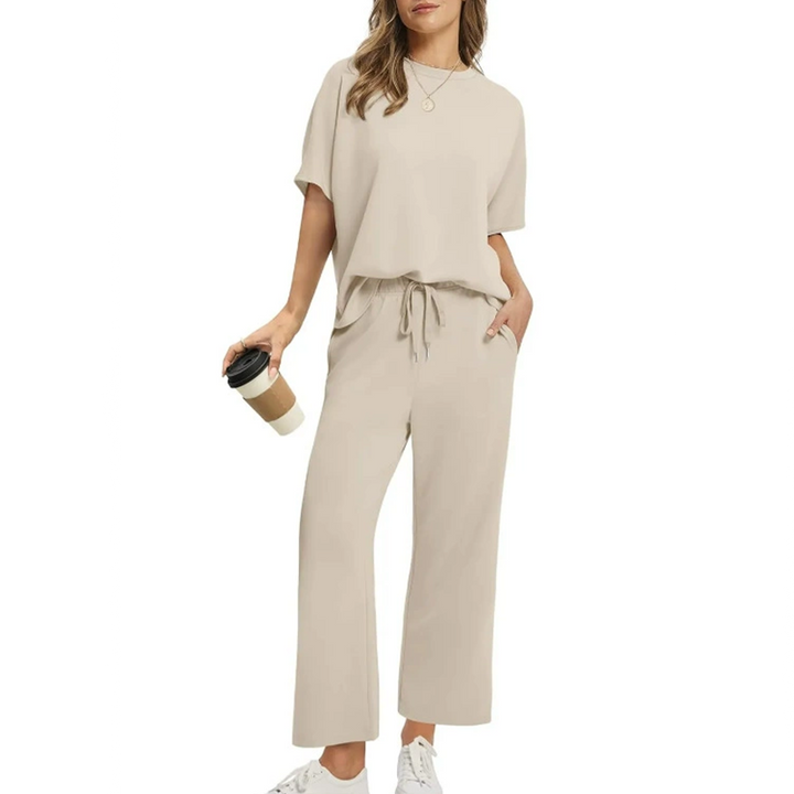 Eliza™ - Lässiges Top- und Hosen-Set