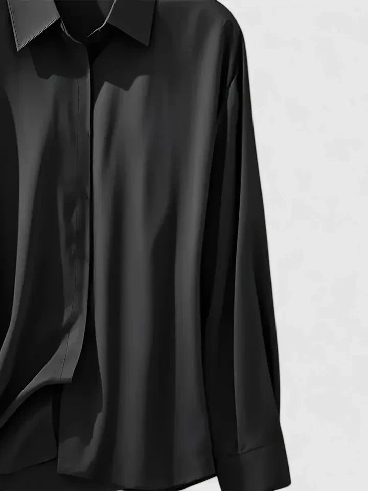 Ellen™ - Elegantes Button-Down-Oberteil