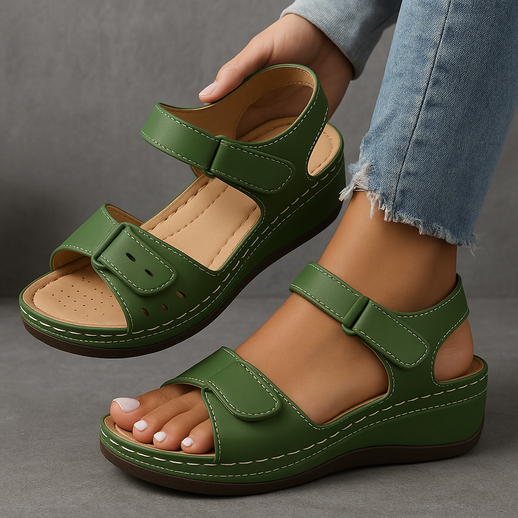 Ella™ – Orthopädische Keilsandalen