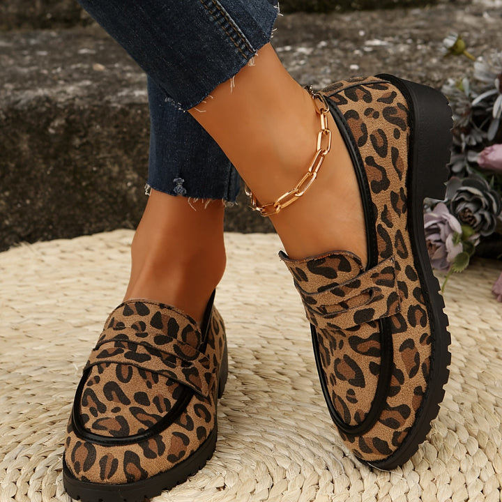 Maggie | Leopard-Print Slipper