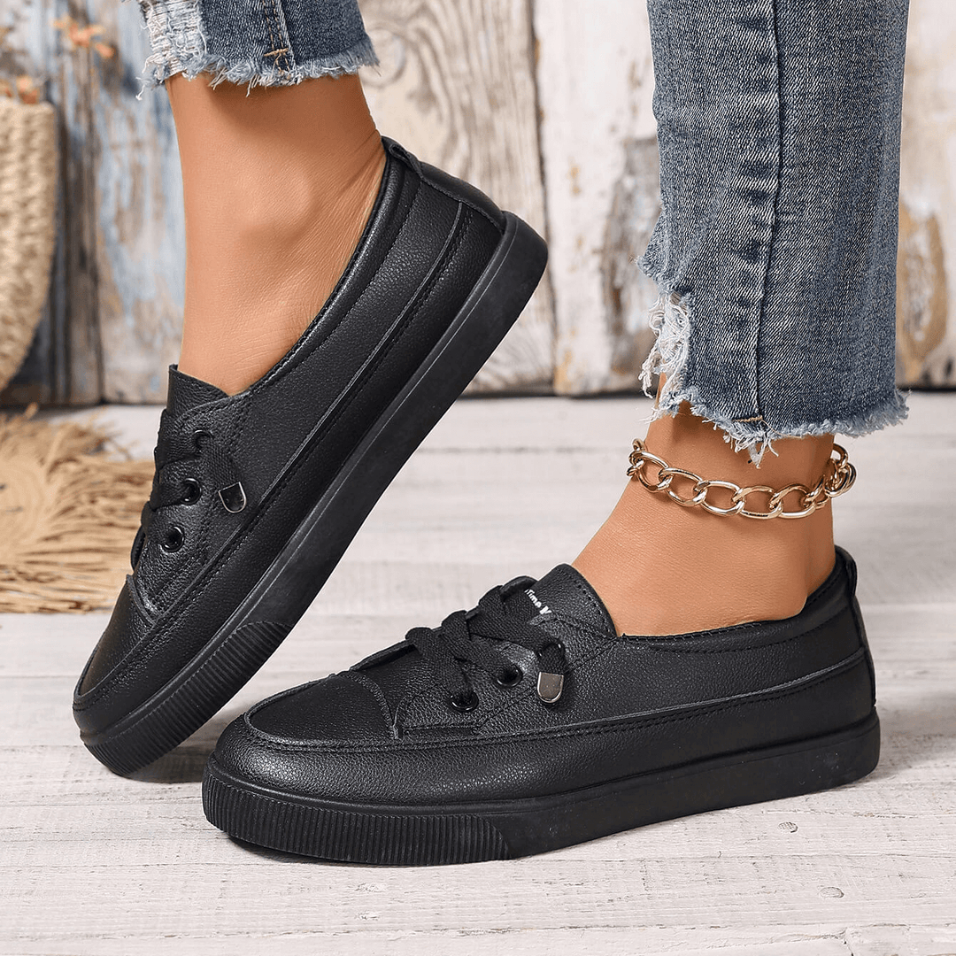Elise™ – Damen Schnürung Orthopädische Flache Schuhe