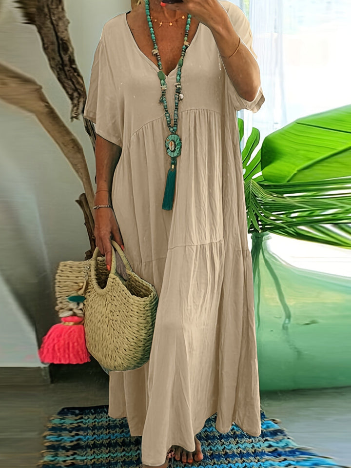 Vida™ - Lässiges Plus-Size Maxikleid