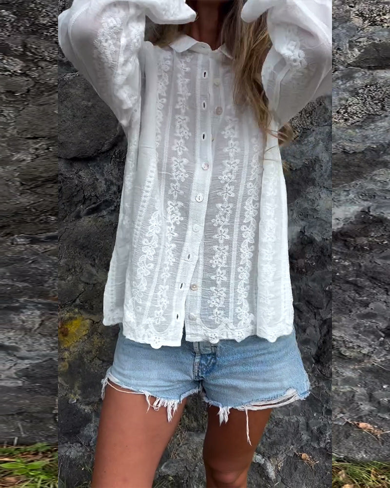 Kathlyn™ - Knopf-Poloshirt