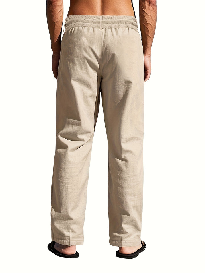 Larry - Linen Drawstring Pants