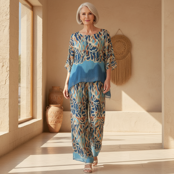 Lynette - Fließendes Abstraktes Set