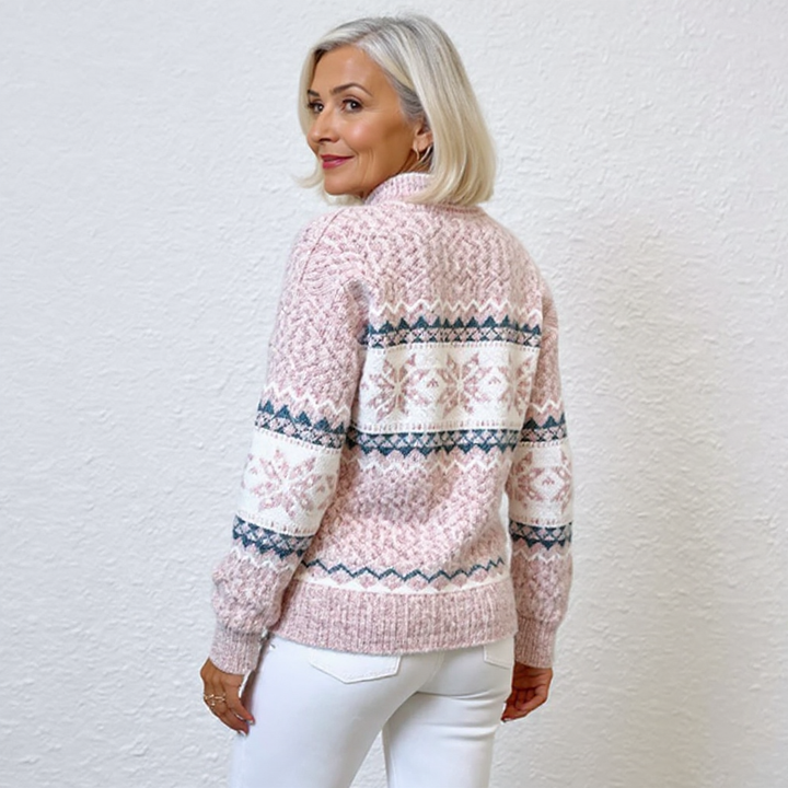 Melanie | Vintage Isländischer Pullover