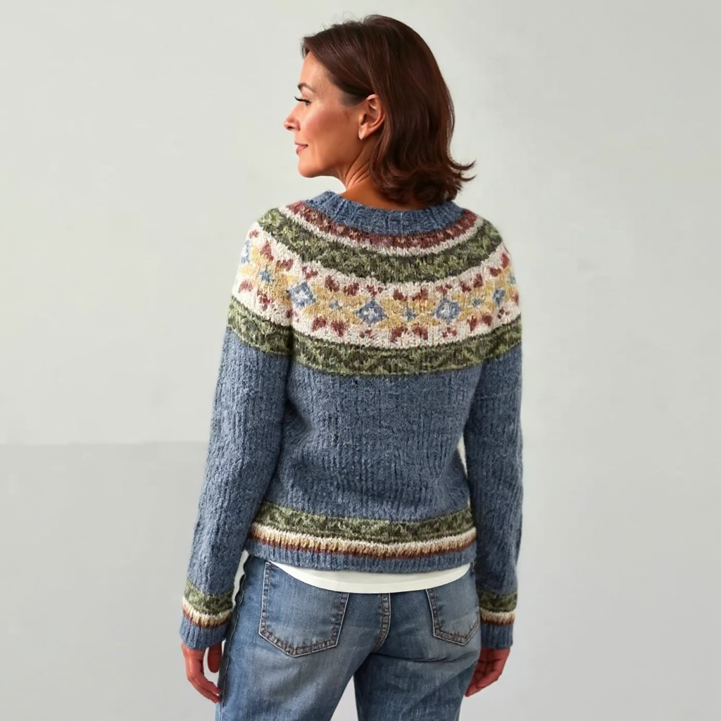 Lucy | Vintage Isländischer Pullover