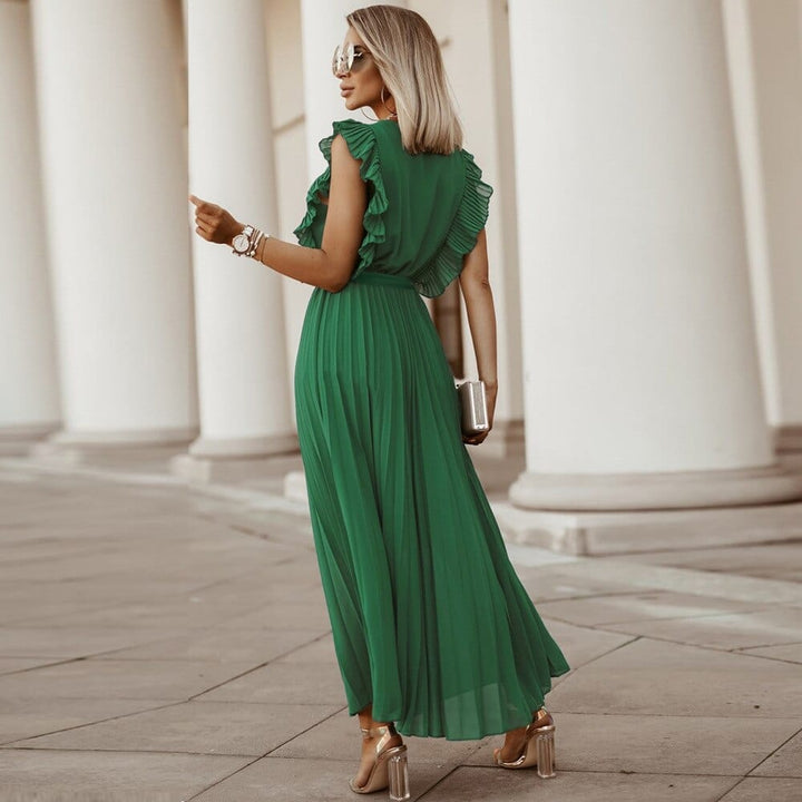 Adele™ - Kleid mit V-Ausschnitt