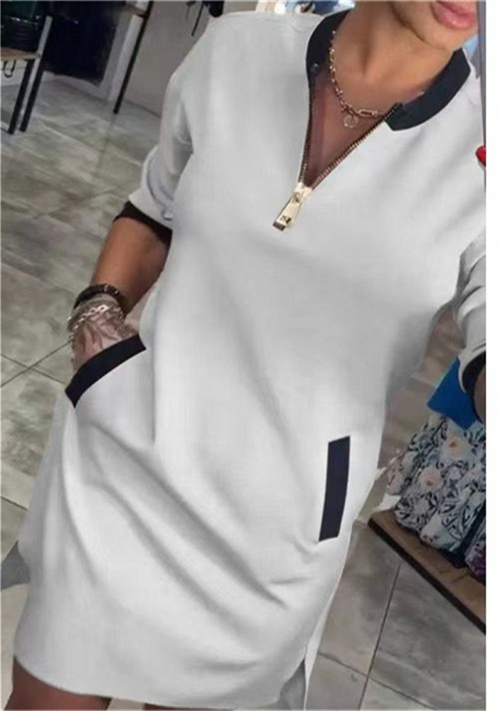 Bertha™ - Schickes Langarmkleid