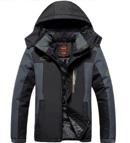 Lorenzo - Bequeme Fleece Winterjacke