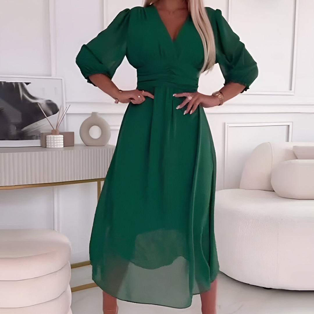 Isla™ - Leichtes Seidiges Chiffonkleid