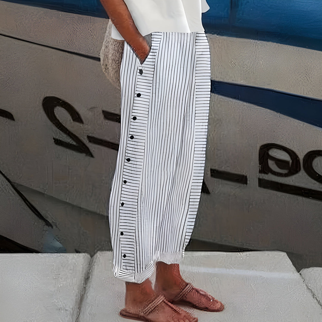 Sara™ - Bequeme Leinenhose
