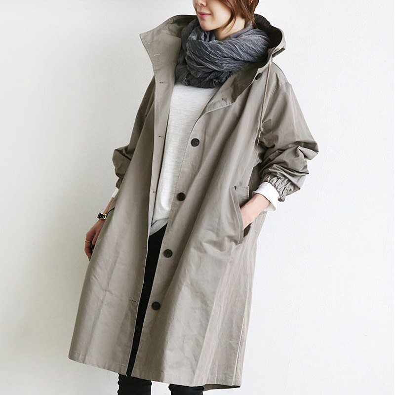 Elisabetta - Der Elegante Wasserabweisende Trenchcoat