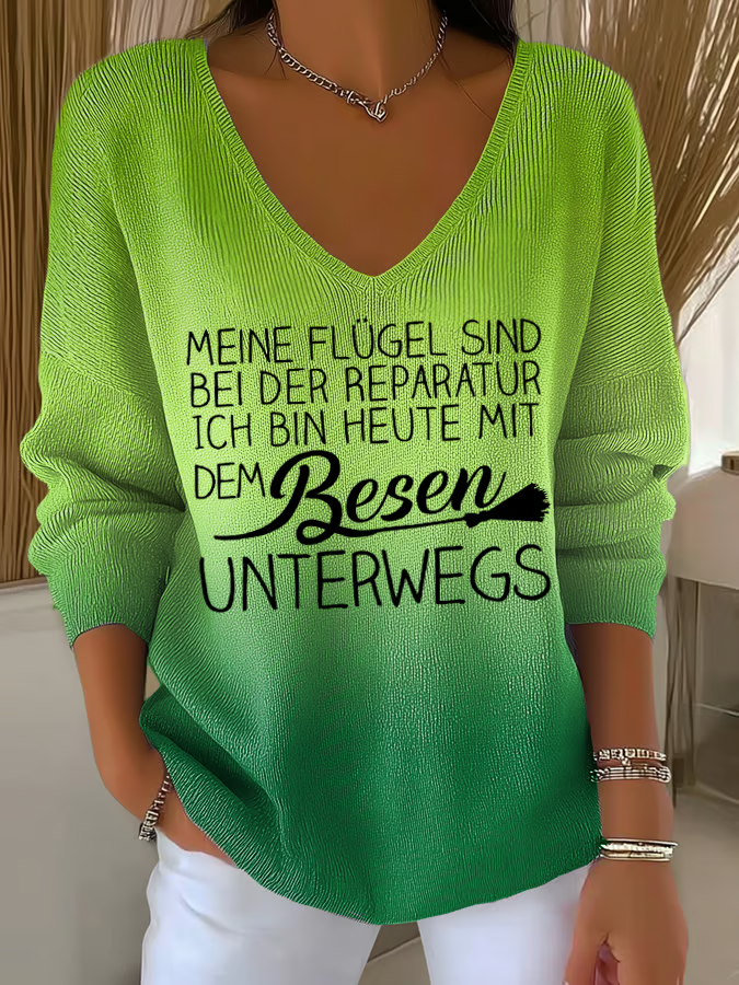 Thea™ - Damen-Shirt, entspannt & stilvoll mit V-Ausschnitt