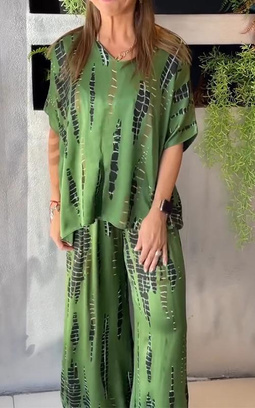 Marie - Lässiges Bedrucktes Set