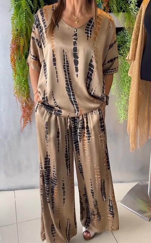 Marie - Lässiges Bedrucktes Set