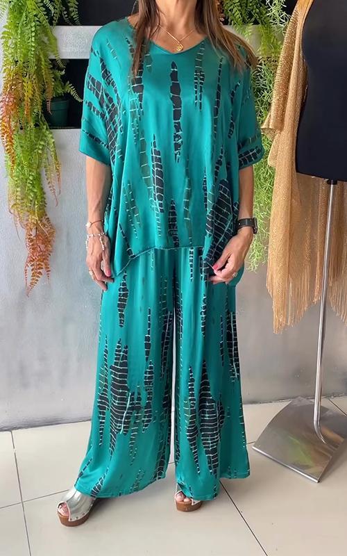 Marie - Lässiges Bedrucktes Set