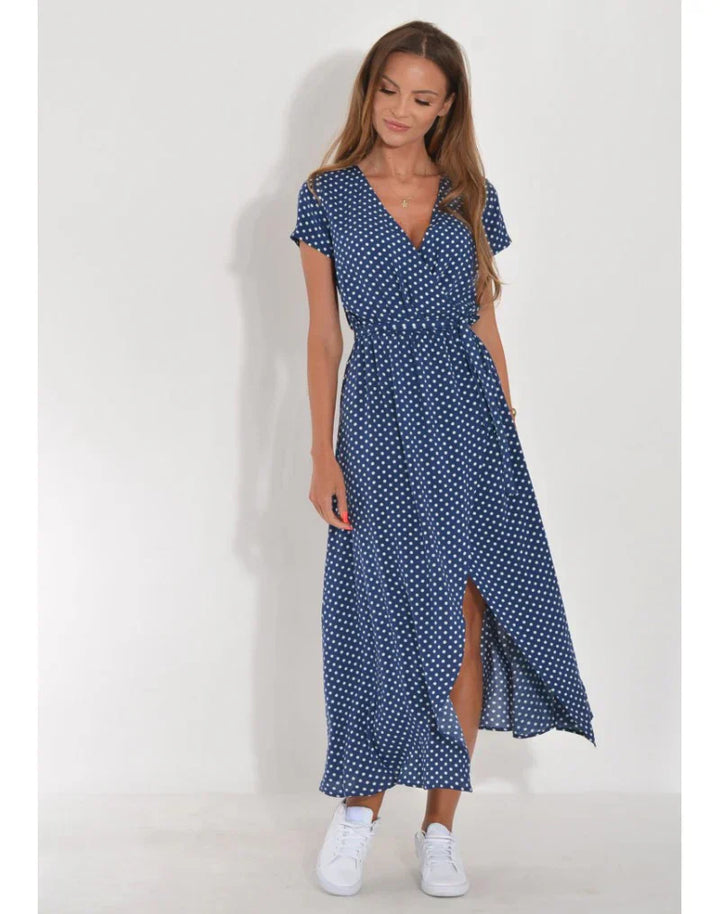 Suzanne – Elegantes Kleid mit V-Ausschnitt