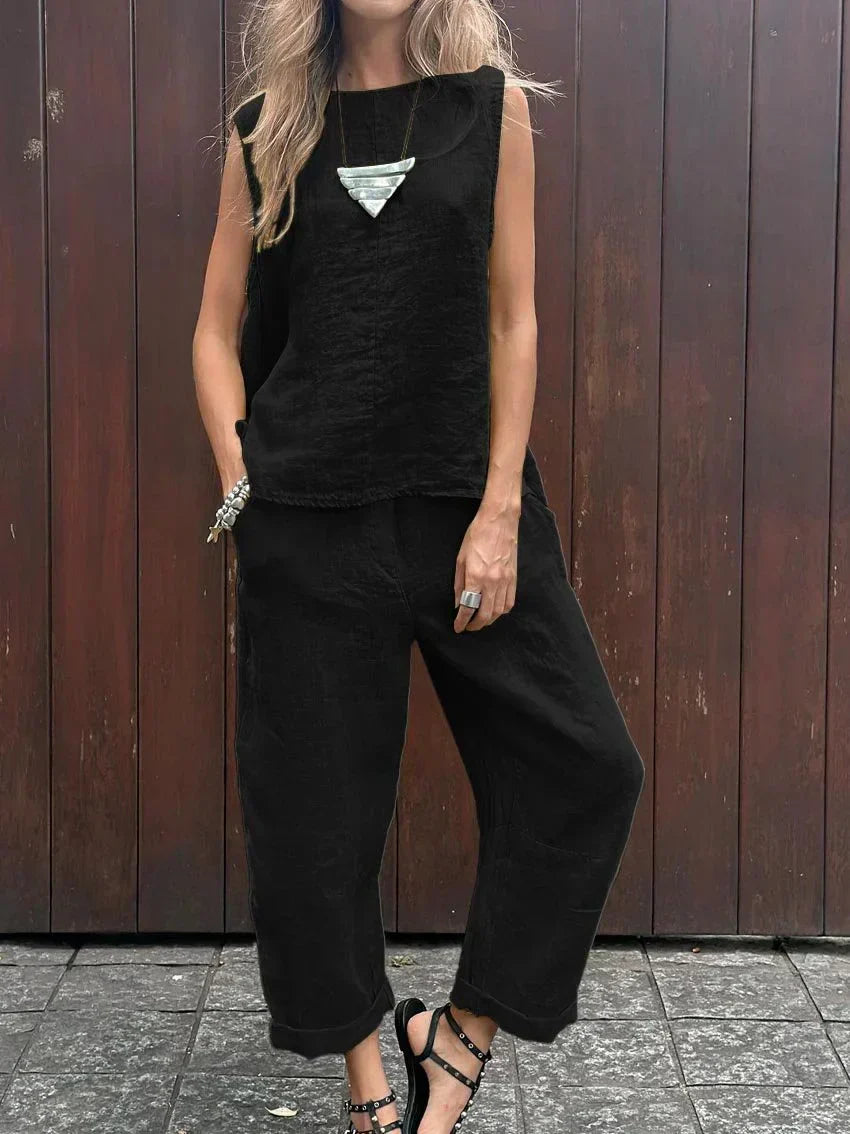 Janice™ – Stilvolles Baumwoll-Sommer-Set