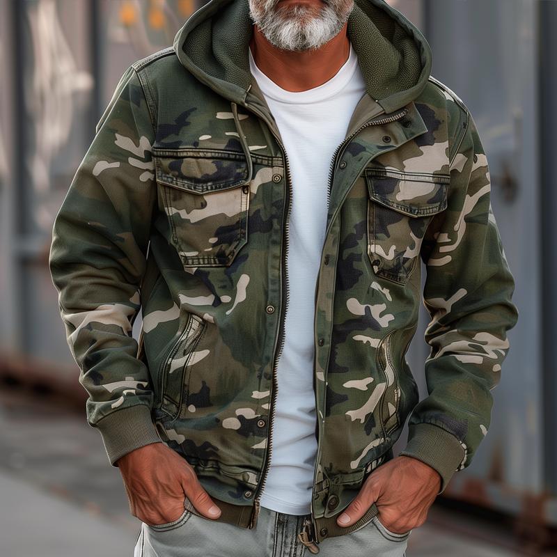 Philipp™ - Herren Camouflage Cargo Jacke