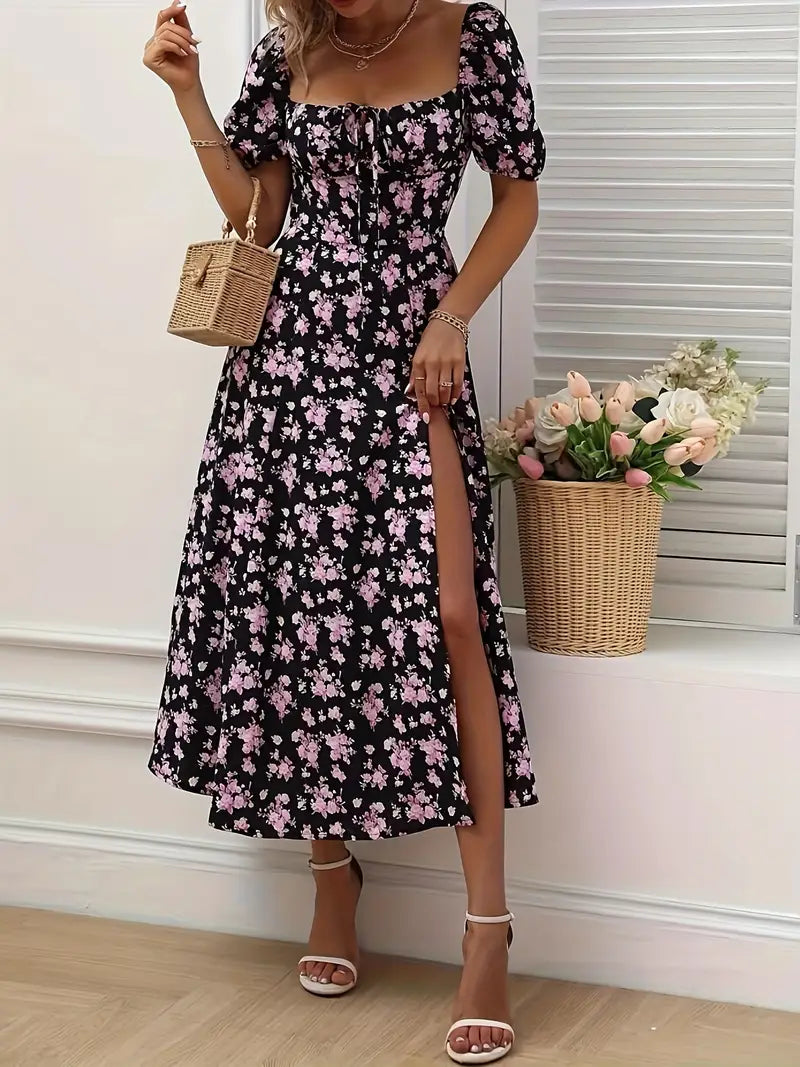 Mirella™ | Feminin floral Kleid