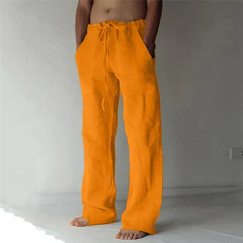 Davide - Entspannte Leinenhose
