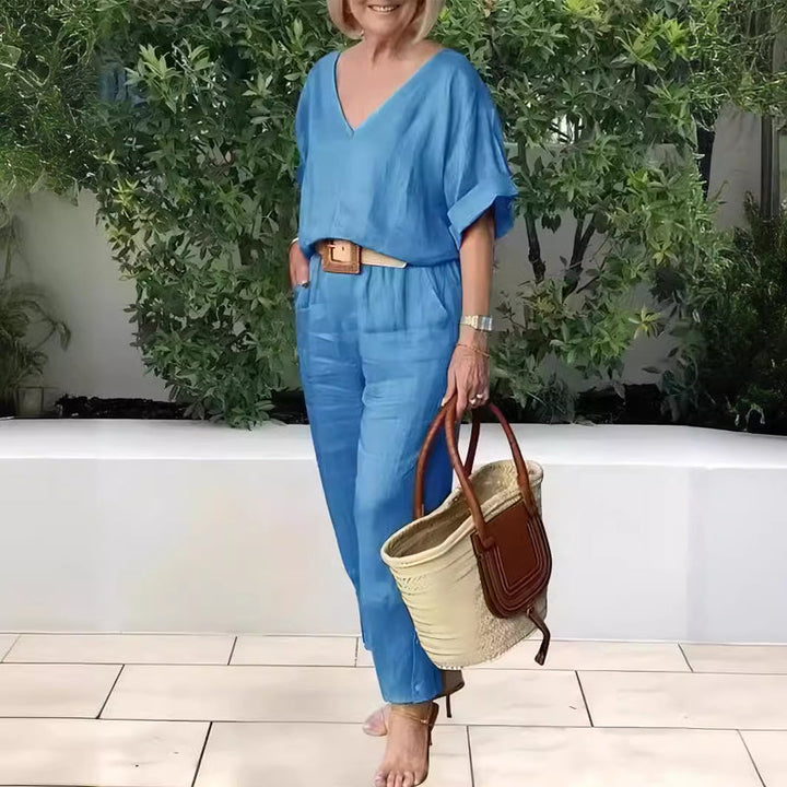 Claire | Luxe Entspanntes Zweiteiliges Outfit
