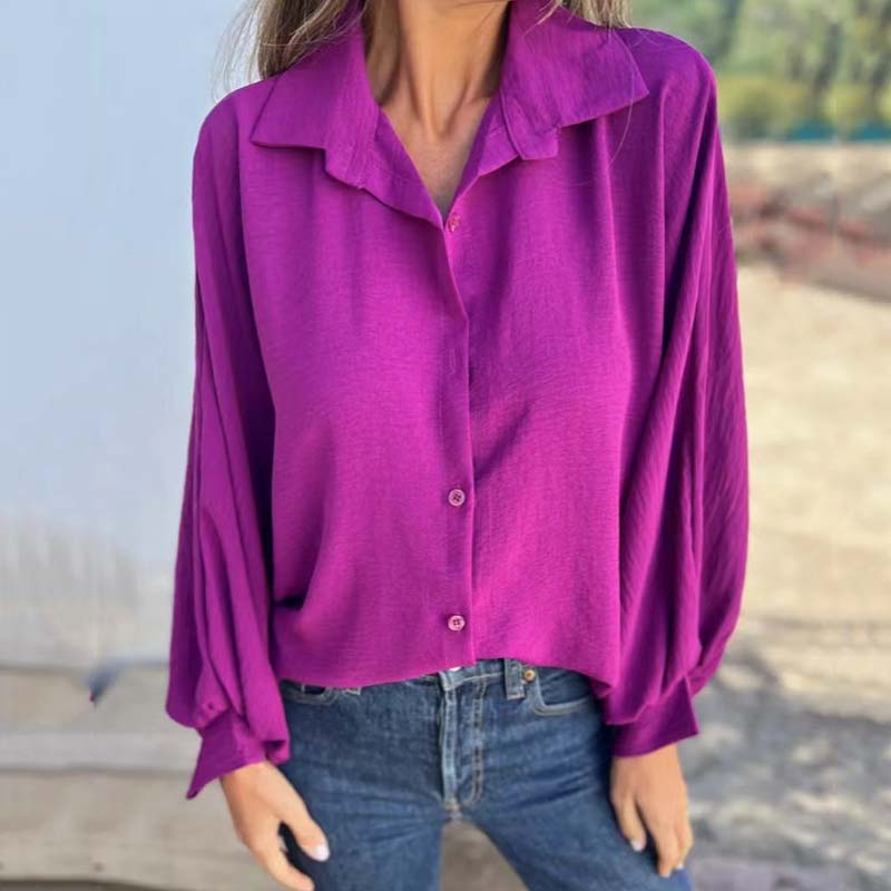 Elysa™ - Elegante Bluse mit Knopfleiste