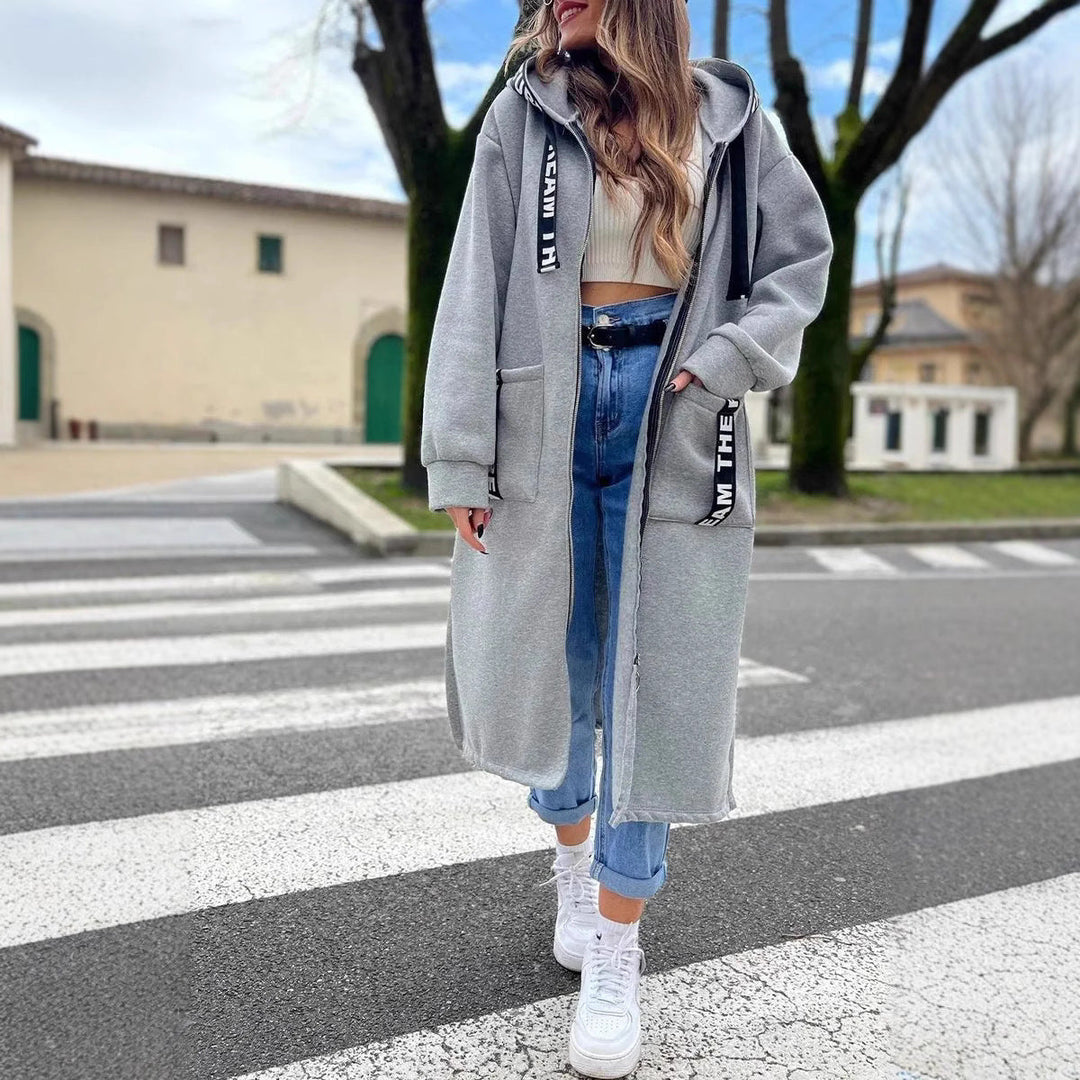 Marta™ – Oversized Komfort Hoodie Mantel