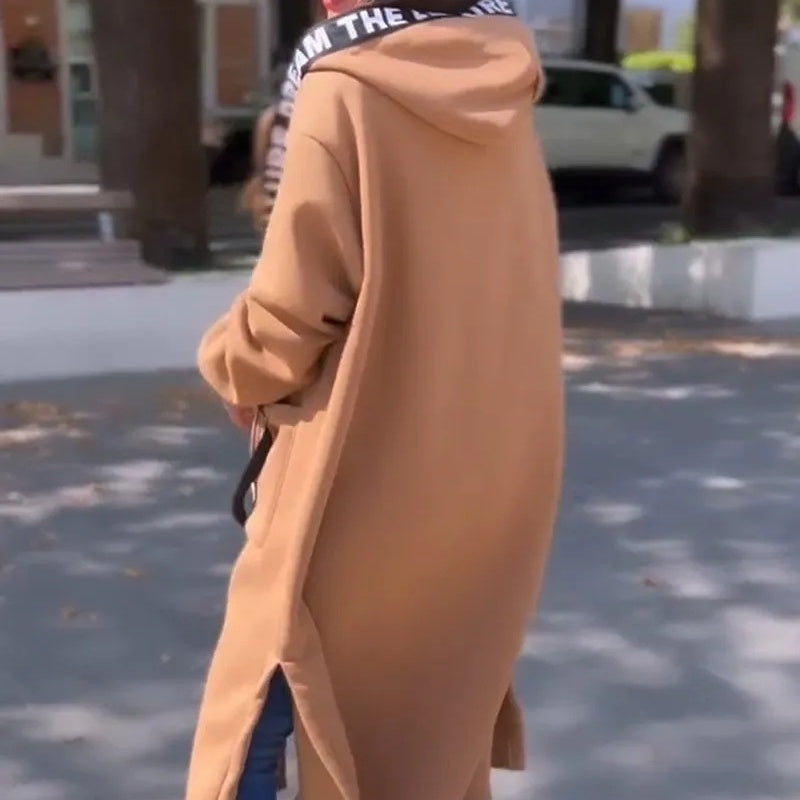 Marta™ – Oversized Komfort Hoodie Mantel