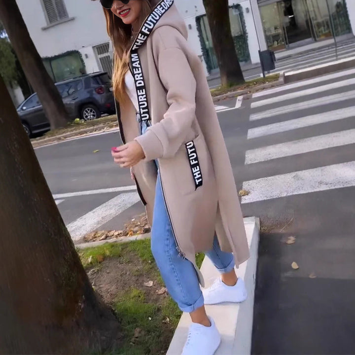 Marta™ – Oversized Komfort Hoodie Mantel