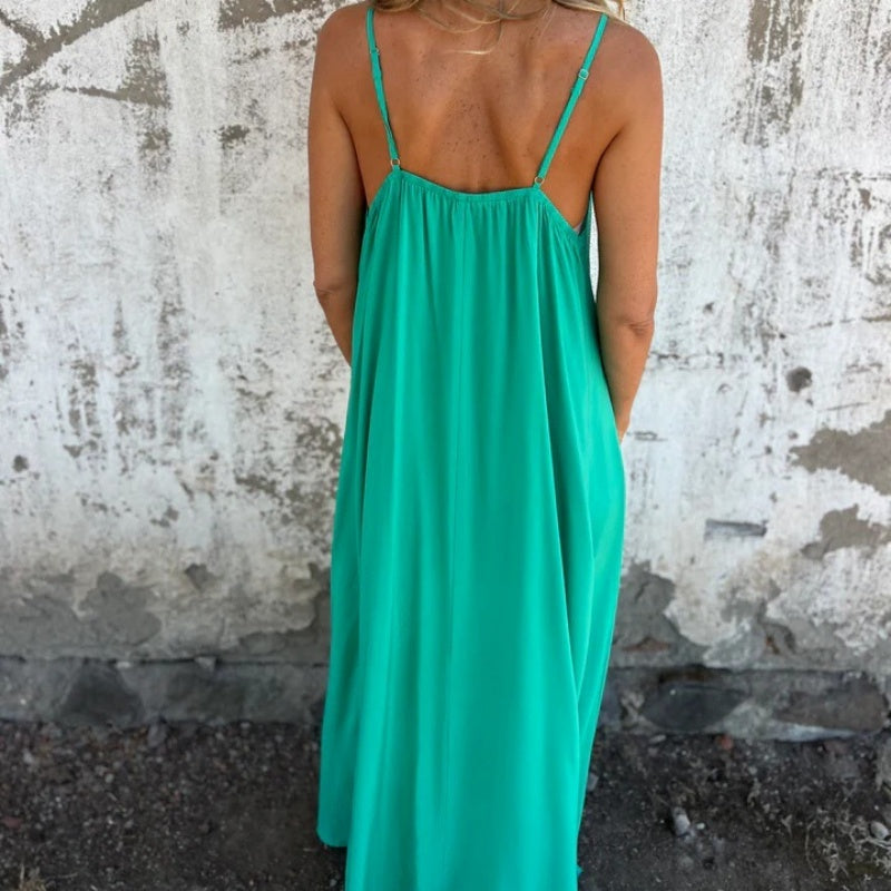 Ria™ - Elegantes V-Ausschnitt Kleid