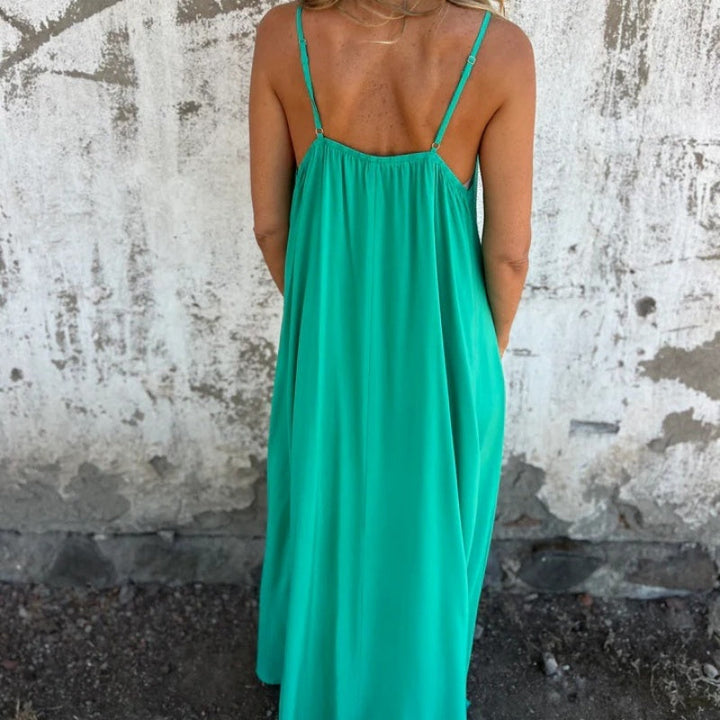 Ria™ - Elegantes V-Ausschnitt Kleid