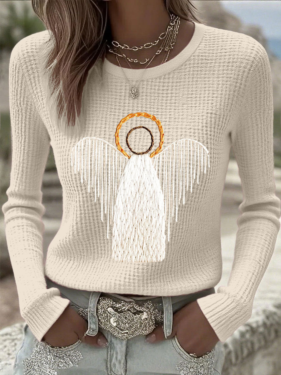 Damen Weihnachts Jesus Krippe Tops