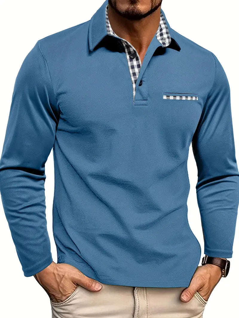 Stefan™ - Herren Langarm-Polo