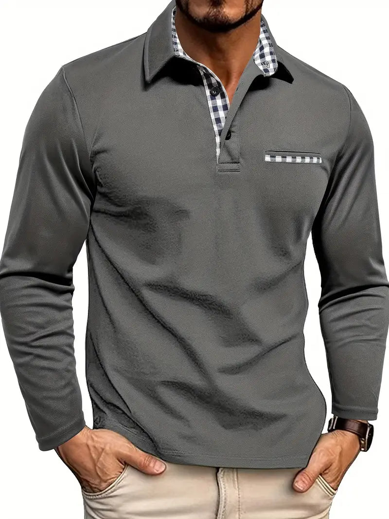 Stefan™ - Herren Langarm-Polo