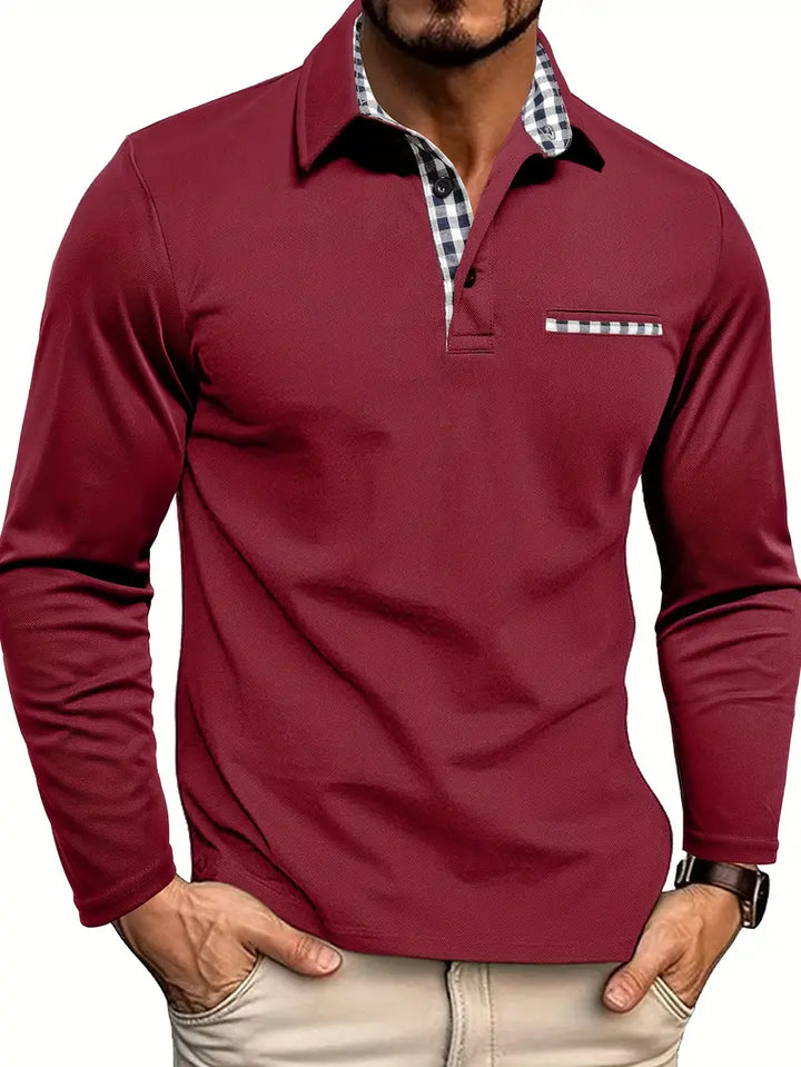 Stefan™ - Herren Langarm-Polo